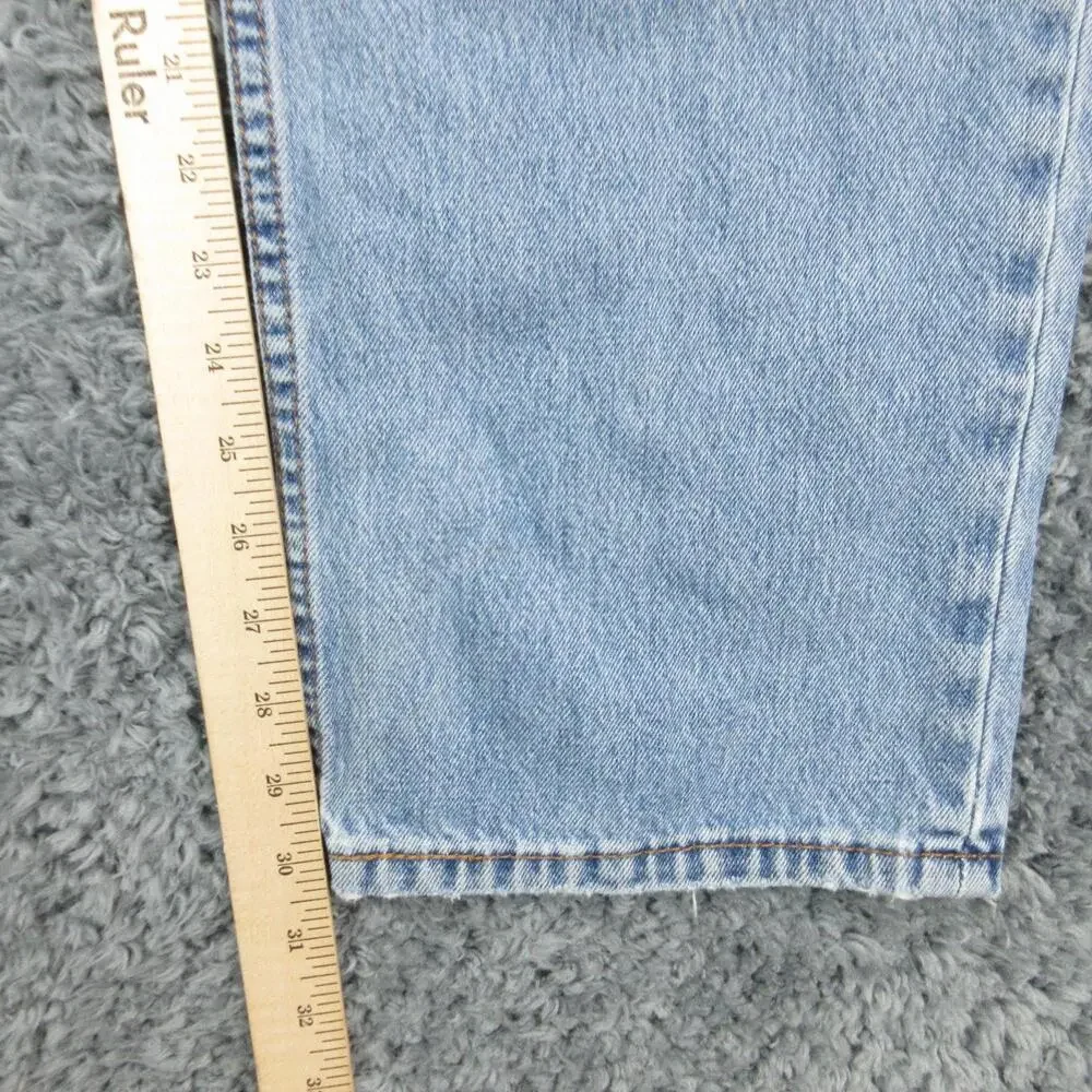 Levi's 550 Jeans Mens 36x32 Blue Relaxed Fit Tapered Leg Denim Pants 35x30.5*